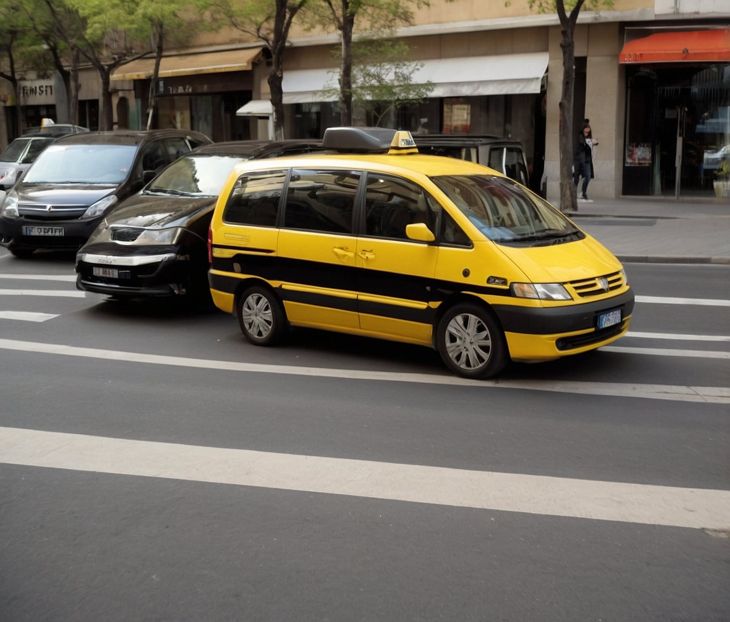 Taxi cómodo para grupos y equipaje